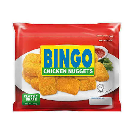 Bingo Chicken Nuggets 200G