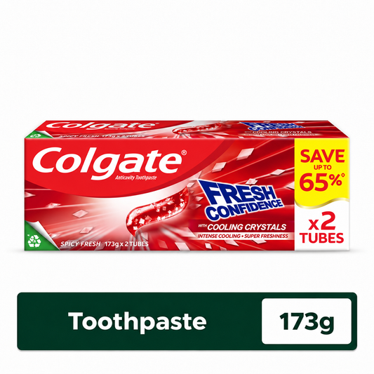 Colgate Fresh Confidence Spicy Fresh Save 65% 173G