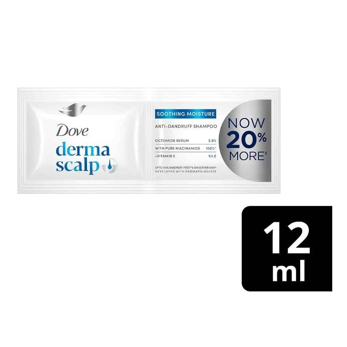 Dove Soothing Moisture Anti Dandruff Shampoo 12ml