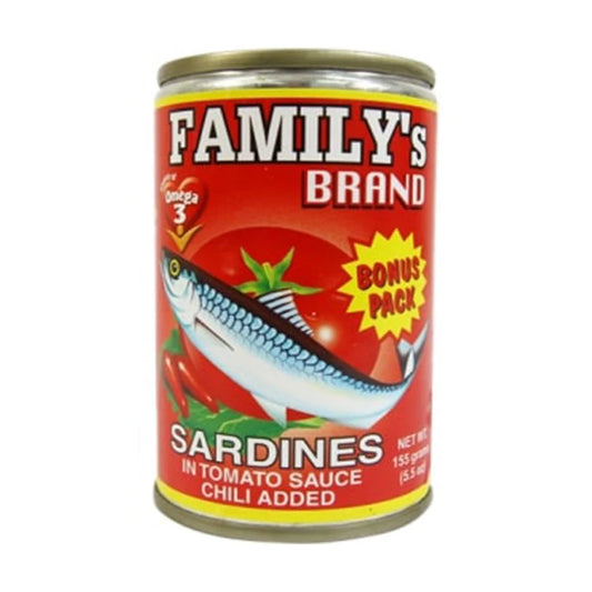 Family Brand Sardines Hot 155G