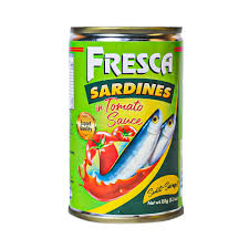 Fresca Sardines In Tomato Sauce Green 155G