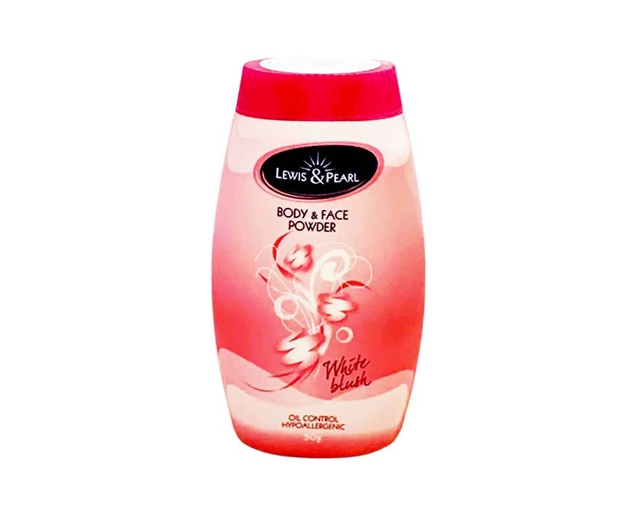 LEWIS & PEARL POWDER WHITE BLUSH - 50G