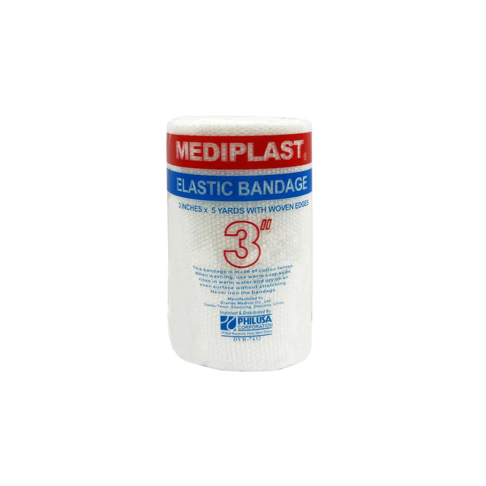 MEDIPLAST ELASTIC BANDAGE - 3X5 YDS