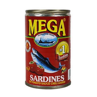 Mega Sardines Red 155G