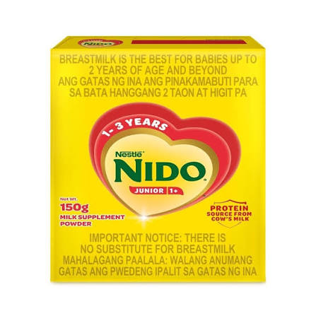 NESTLE NIDO JUNIOR1+ - 150G