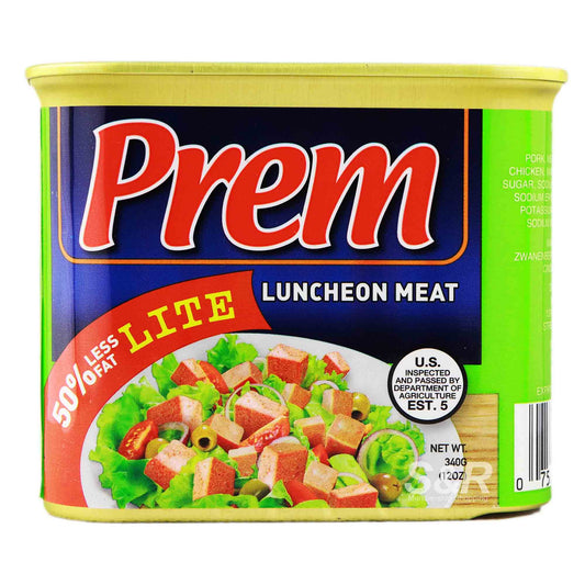 Prem Luncheon Meat Lite 340G