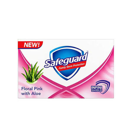 Safeguard Bar Floral Pink 115G