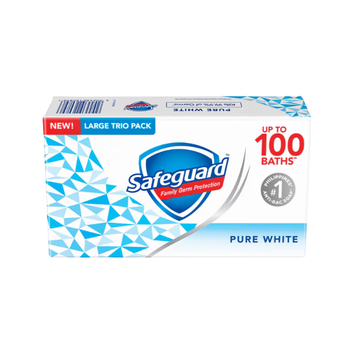 Safeguard Bar Pure White 115G