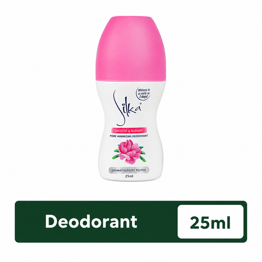 Silka Smooth & Radiant Pore Minimizing Deodorant 25ML