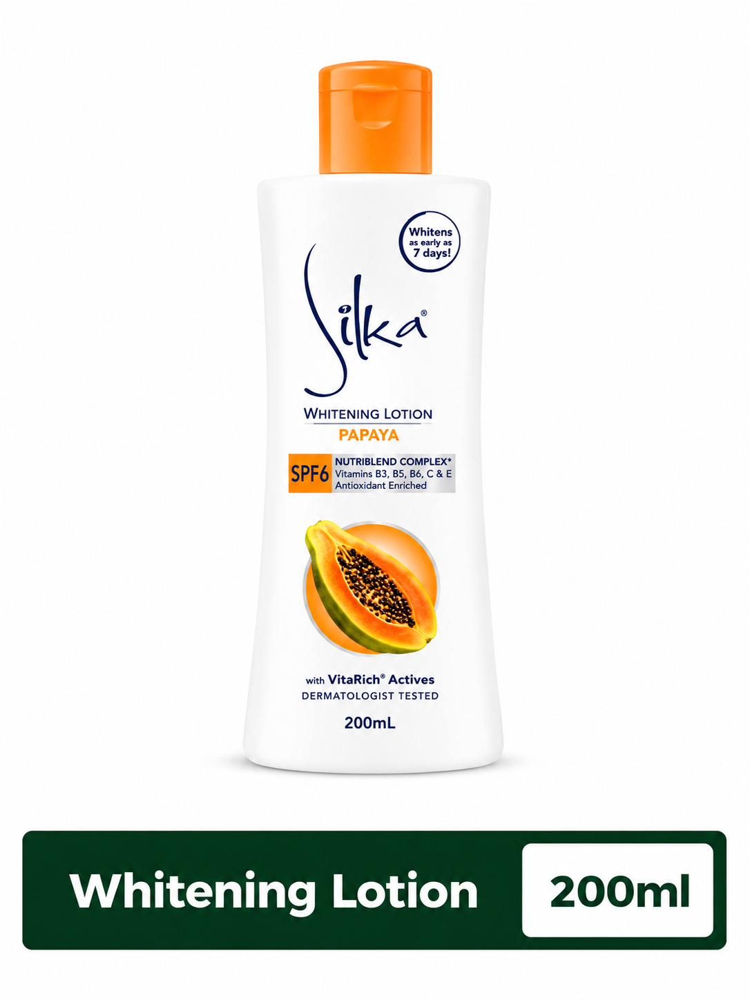 Silka Whitening Lotion Papaya 200ML
