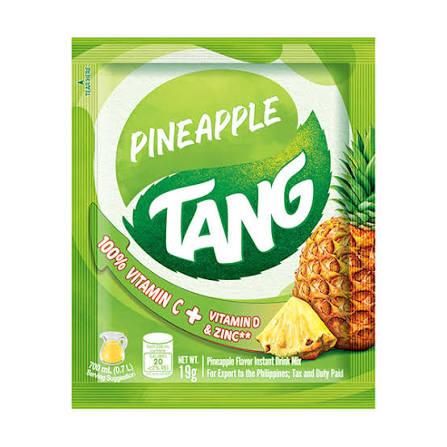 Tang Powdered Juice: Pineapple 19G
