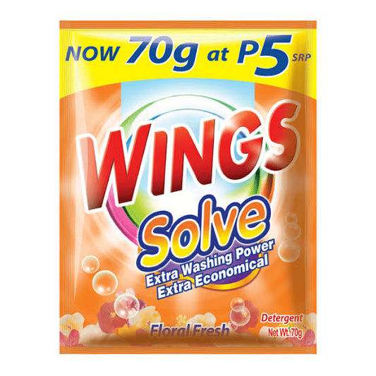 Wings Solve Floral Fresh 70G