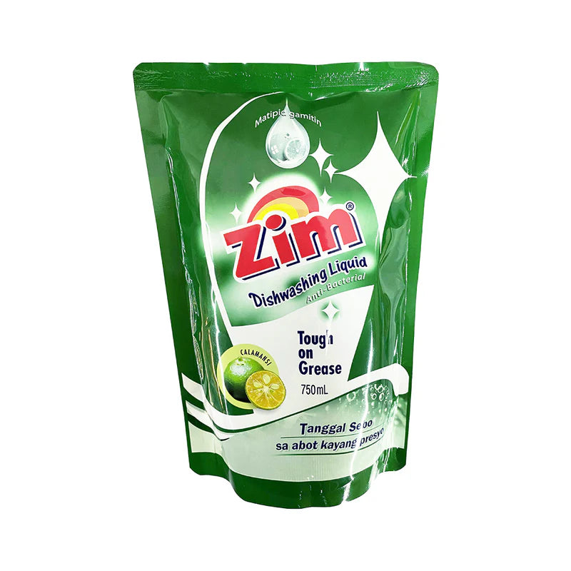 ZIM DISHWASHING LIQUID SACHET CALAMANSI - 190ML