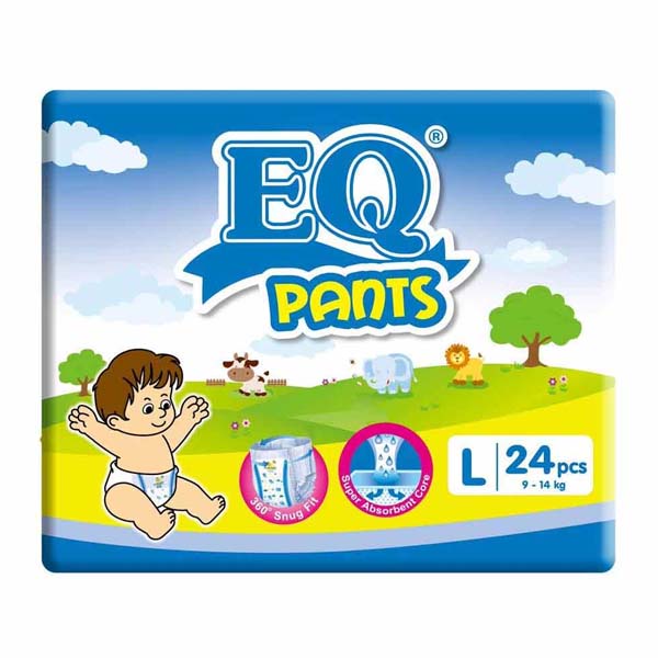 EQ PANTS BIG PACK - L 24 PCS