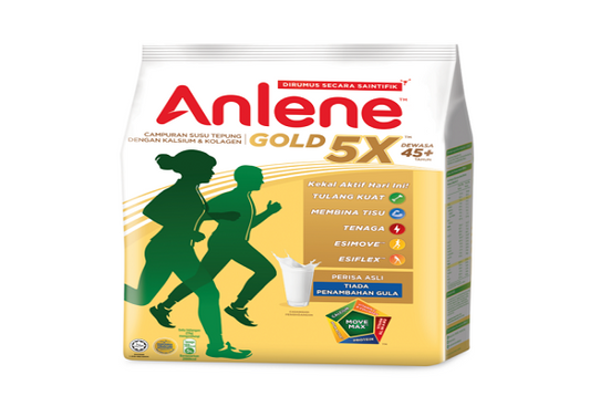 Anlene Gold 5X Milk Powder Plain 300g